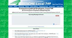 Desktop Screenshot of local749.org